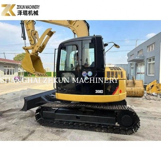 8トンのCAT 308 クローラー掘削機 308D ミニバガー