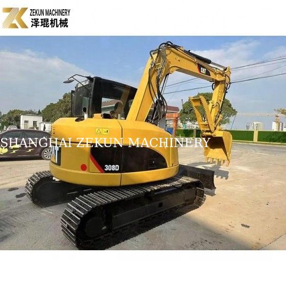 8トンのCAT 308 クローラー掘削機 308D ミニバガー