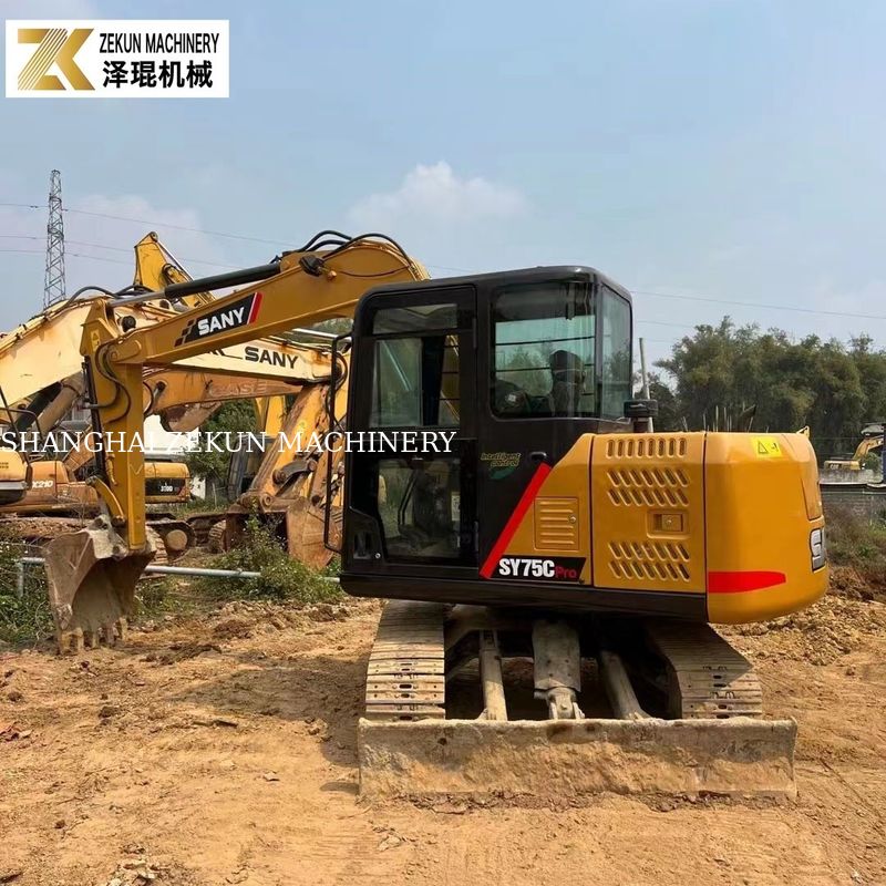 2022年 中古 7.5T Sany 75C 掘削機 SY75C-8 SY75C PRO 中古掘削機