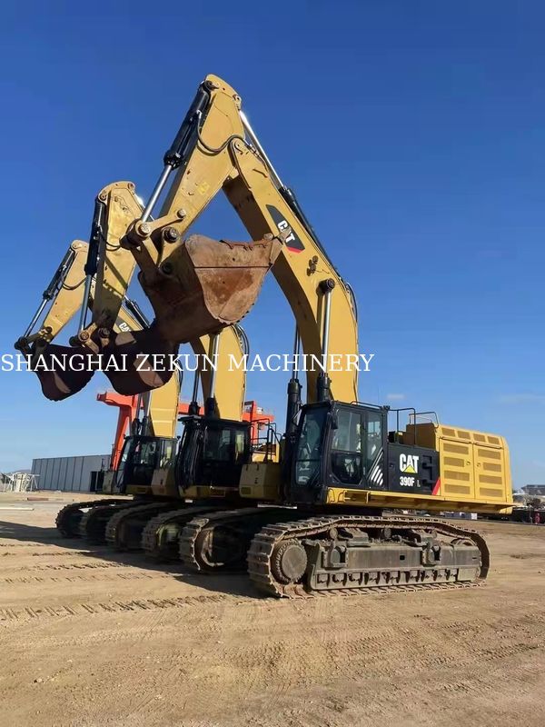 中古の建設機器 Cat 390F クローラー掘削機 Cat エンジン 390 KW