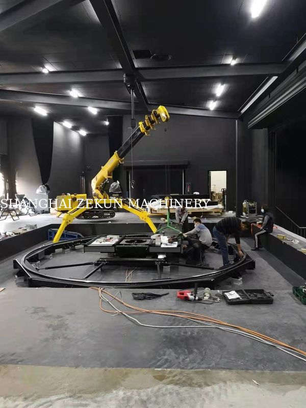 ミニ スパイダー リフティング クローラー クレーン KB8.0 ハイドロリック クレーン マックス リフティング 高さ 15.7m