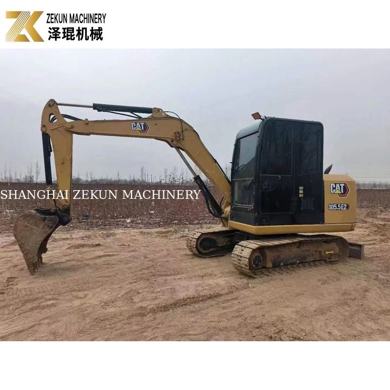 CAT 305.5E2 キャタピラー製 液体指で 5.5 トン重のクローラー掘削機
