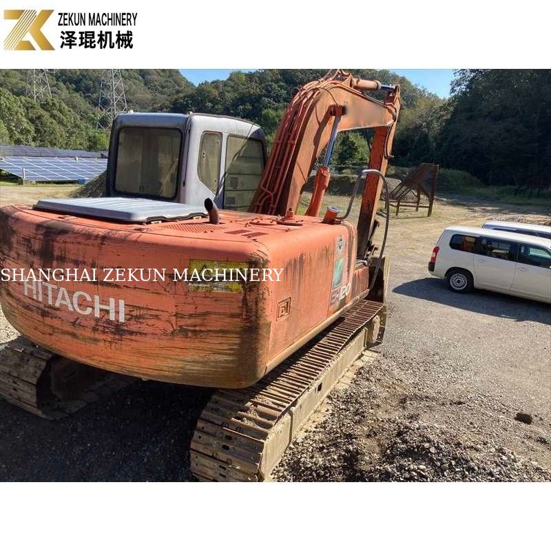 オリジナルカラー 12トンの使用済み ヒタチ EX 120 EX120-5 60.5Kw ISUZU エンジン
