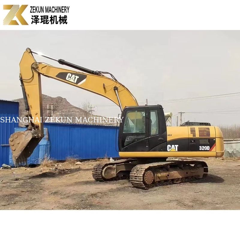 CAT 320D クローラー掘削機 日本で使用 20930 KG 機械重量 CAT 水力弁
