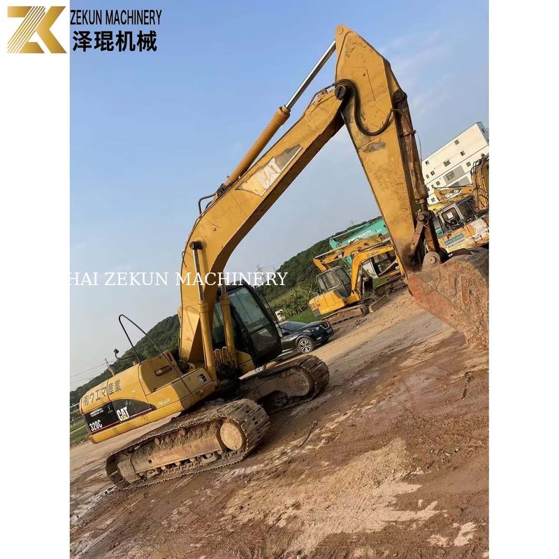 20 トン CAT 320C 掘削機 あなたの顧客の要求のために使用され,良い状態です
