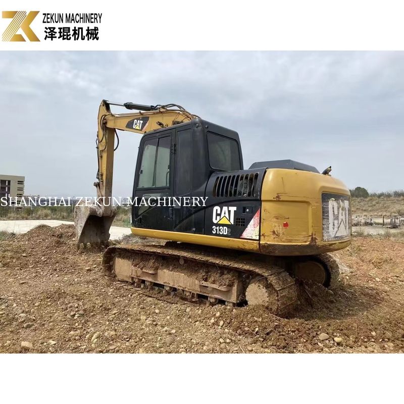 中古キャット313 掘削機 13 トン 道路建設設備 0.65m3 バケツ容量