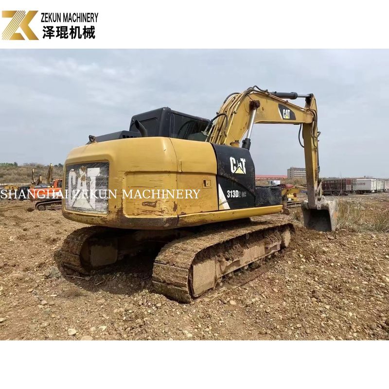 中古キャット313 掘削機 13 トン 道路建設設備 0.65m3 バケツ容量