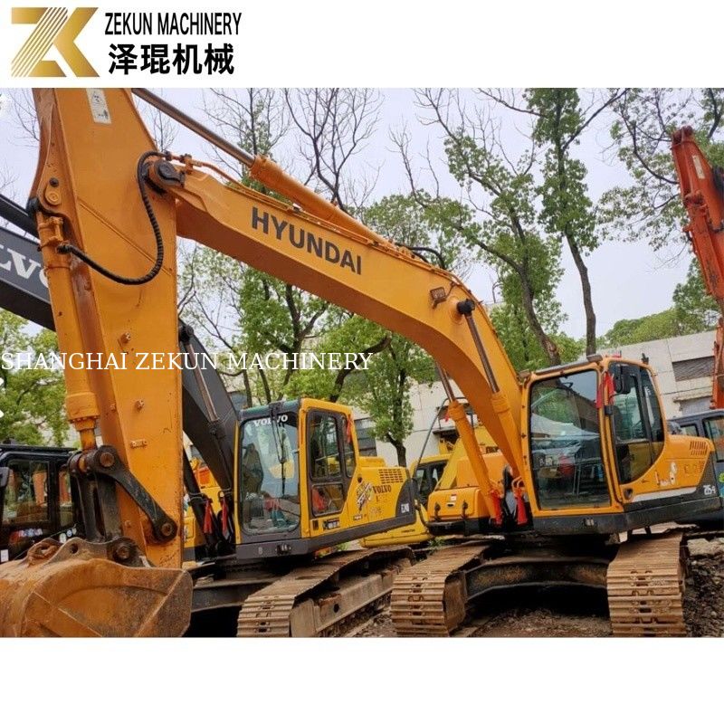 21 トン 中古ハインダイ 215 掘削機 R215-9 オリジナルポンプ付き中古掘削機