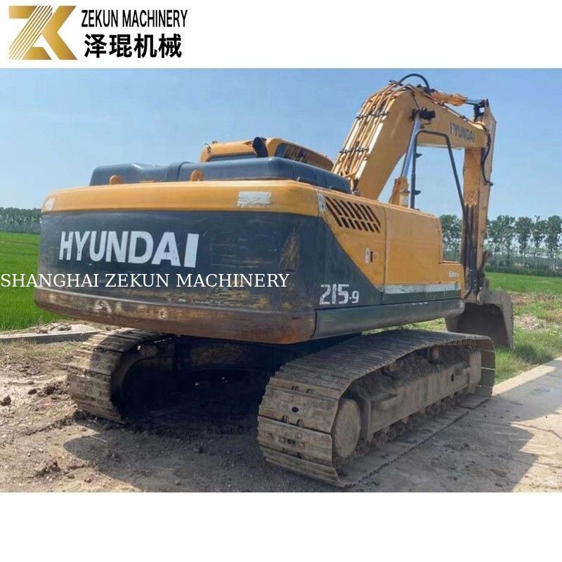 112KW 2018 Hyundai R215 掘削機 215-9 21.5 トン 中古掘削機
