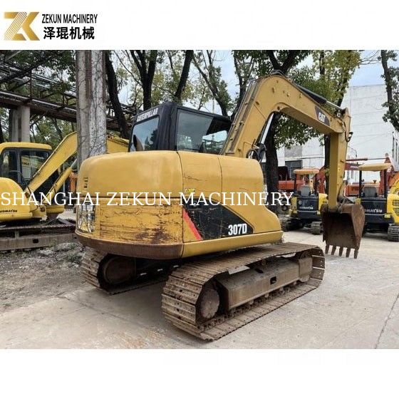41.5KW 中古キャット307掘削機 7トン 中古クローラー掘削機 建設