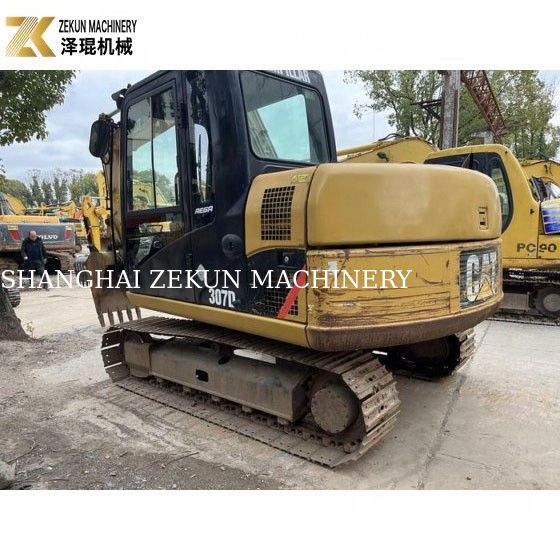 41.5KW 中古キャット307掘削機 7トン 中古クローラー掘削機 建設