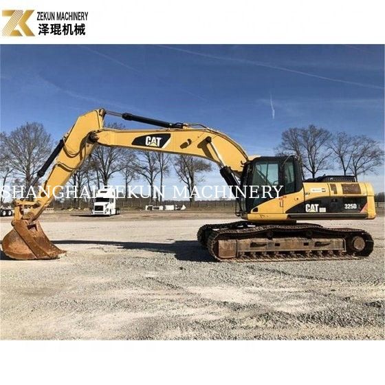 25トンのカターピラー 325 中古 クローラー掘削機 140KW 移動型 クローラーチェーン