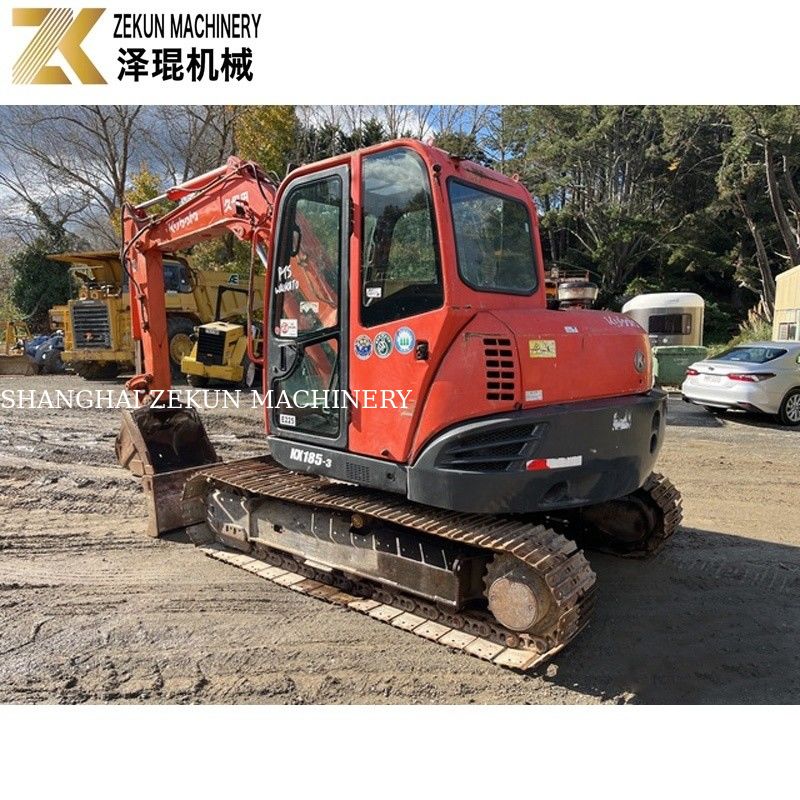 KX185 KX185-3 8トンのミニ掘削機 クボタ 185 中古掘削機
