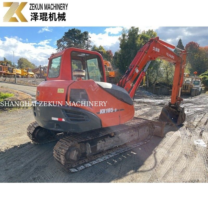 KX185 KX185-3 8トンのミニ掘削機 クボタ 185 中古掘削機