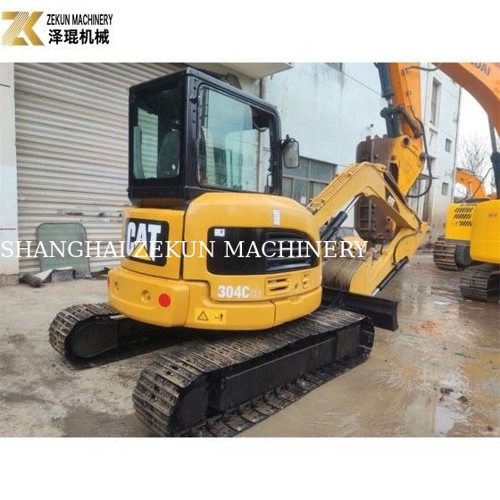 4 トンの使用済み CAT 304 エグババター 閉ざされたキャビーンとオリジナル水力シリンダー