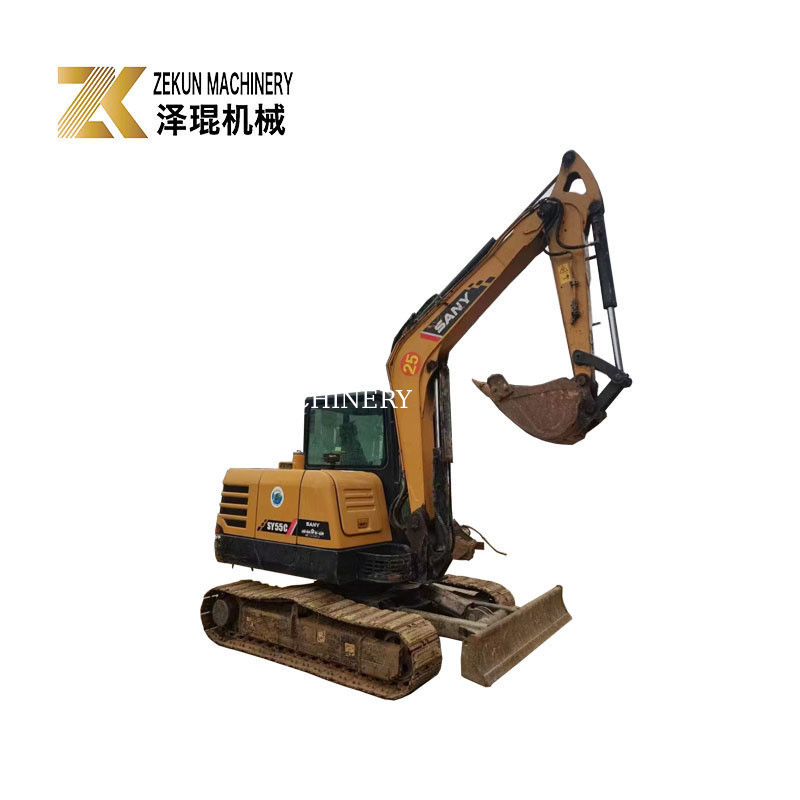 2021 SANY SY 55C 低労働時間5.5トンの掘削機