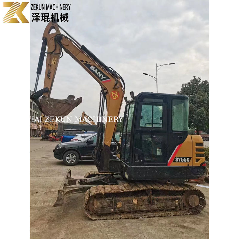 2021 SANY SY 55C 低労働時間5.5トンの掘削機