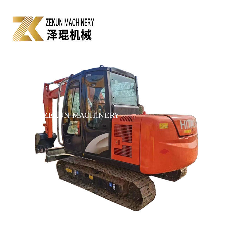 HITACHI ZX 60 6トンのミニ中古液圧掘削機 0.22 m3 バケット容量