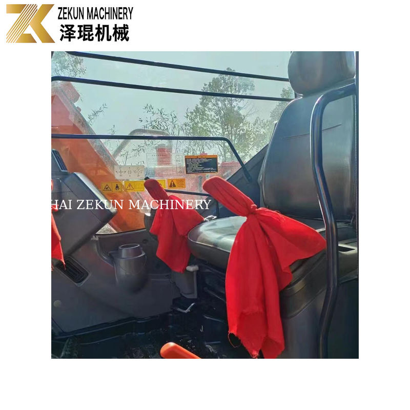 HITACHI ZX 60 6トンのミニ中古液圧掘削機 0.22 m3 バケット容量