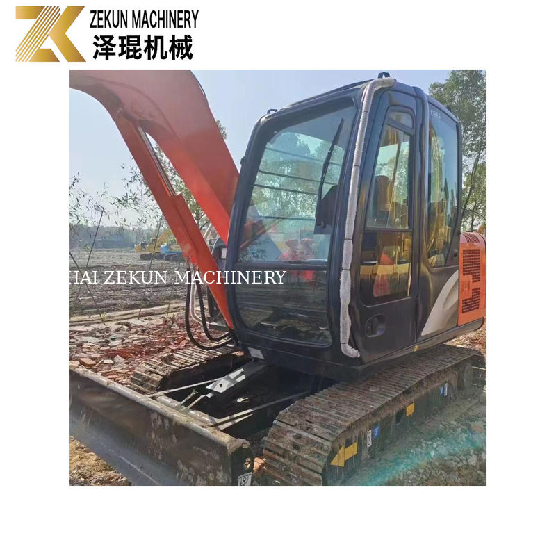 HITACHI ZX 60 6トンのミニ中古液圧掘削機 0.22 m3 バケット容量