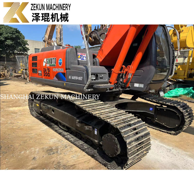20トンの中古HITACHI ZX 200-3G クローラー 掘削機 掘削機 状態良好