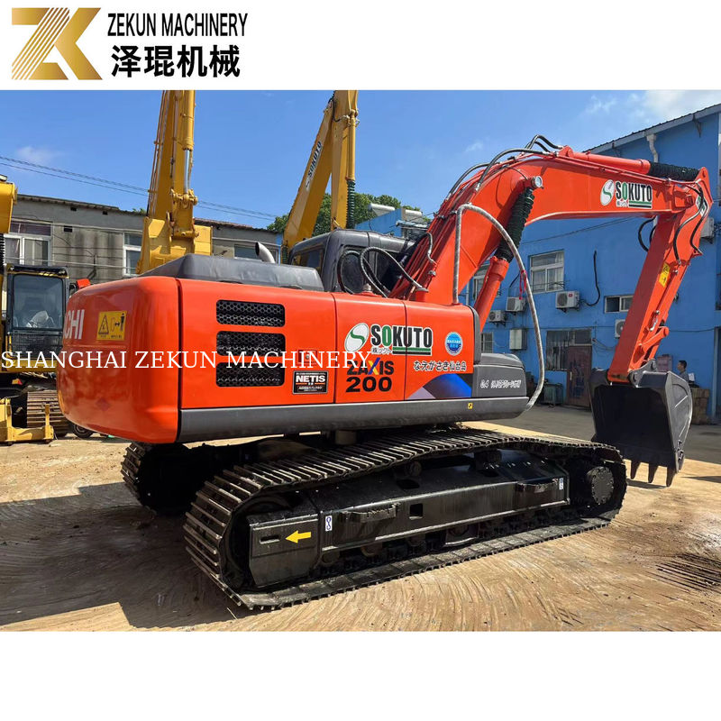 20トンの中古HITACHI ZX 200-3G クローラー 掘削機 掘削機 状態良好