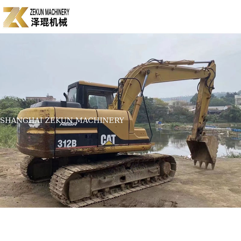 2000年 Cat 312B 中古 クローラー掘削機 12トン 63KW 中古掘削機