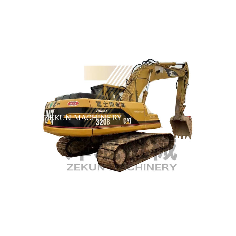 Cat 320 中古 クローラー掘削機 オリジナルパーツとトラックチェーン 2015年