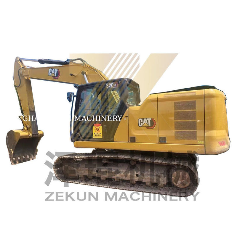 上海市における1.19m3バケツ容量の2020 Cat 320GC中古クローラー掘削機