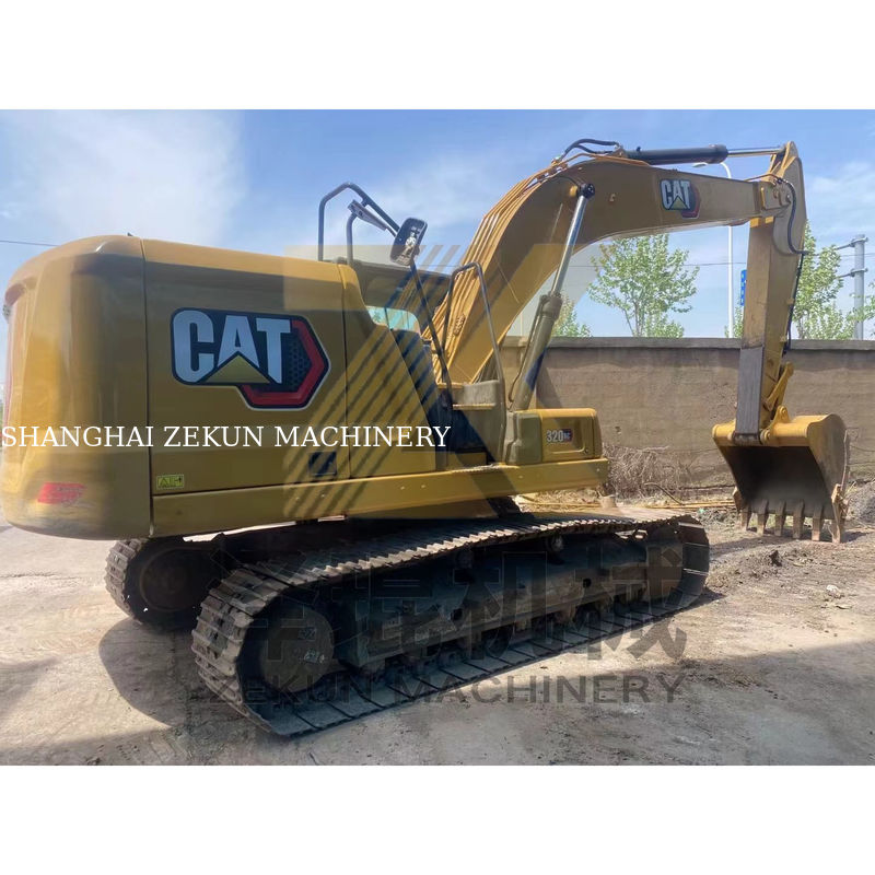 上海市における1.19m3バケツ容量の2020 Cat 320GC中古クローラー掘削機