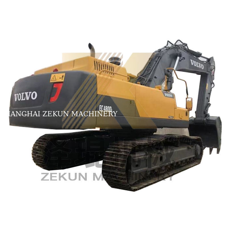 使用済みボルボEC480掘削機 3.3m3のバケツ容量と他の水力バルブ