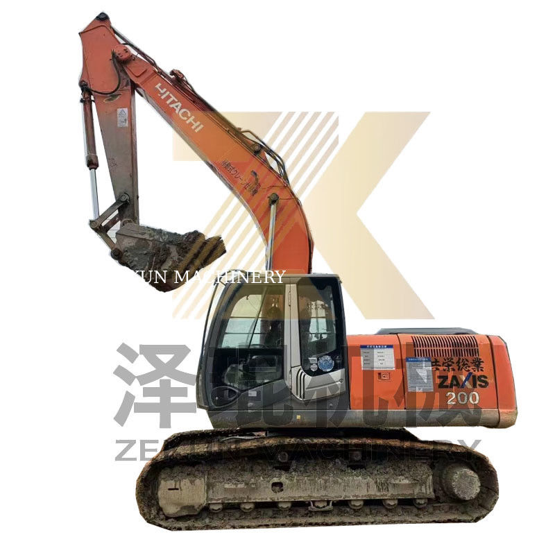 ヒタチ ZX200-3 クローラー 掘削機 ISUZU エンジン 6500 上海での作業時間