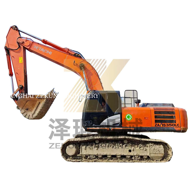 1.5 CBM バケット 中古 ヒタチ ZX350 ZX330-3 ZX350-3 ZX350H ISUZU エンジンを搭載した掘削機