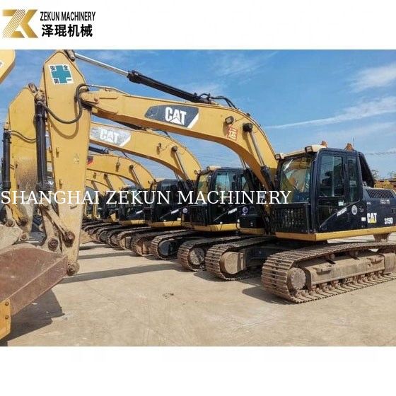 CAT 水力バルブと水力ポンプを持つカタピラー 315D 15 トンの古用掘削機