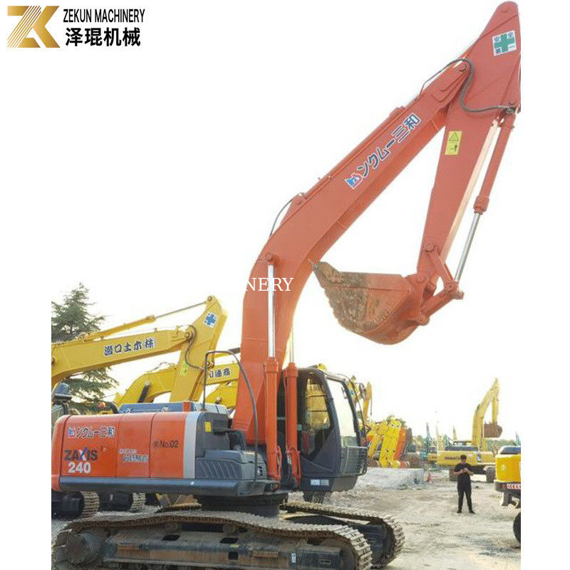 中古 ヒタチ ZX240 掘削機 24 トン 日本 オリジナル 2011年 2001-4000 作業時間