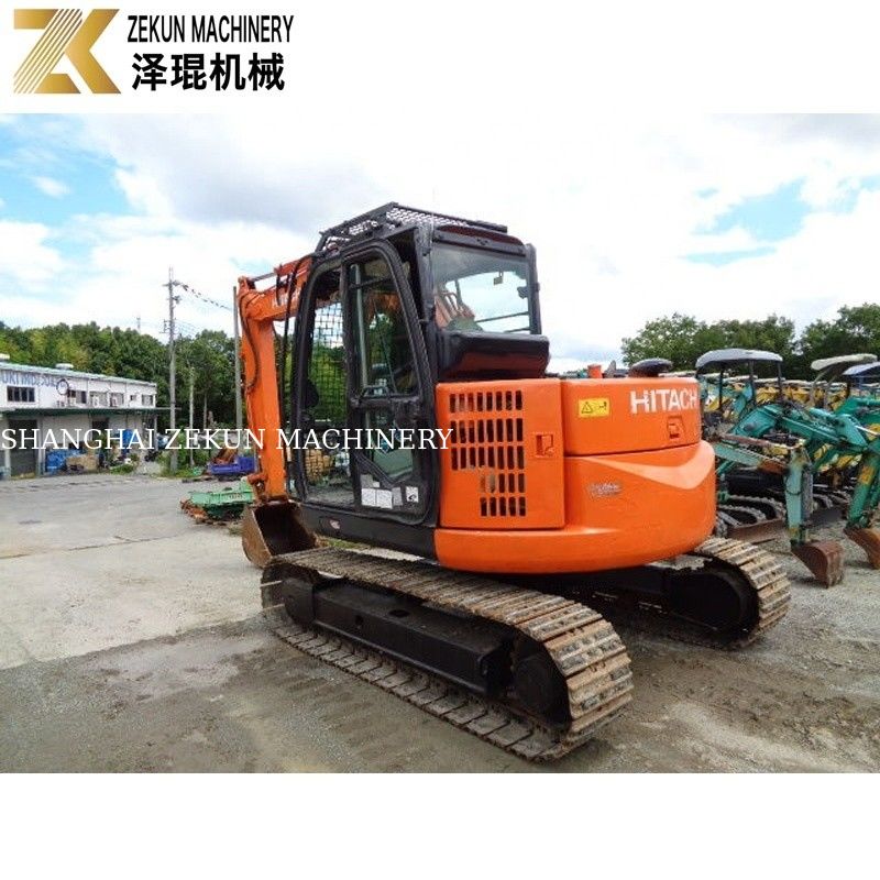 日本 輸入 7.5 トン 中古 ヒタチ ZX75 掘削機 農業用 Isuzu エンジン ZX75US-A