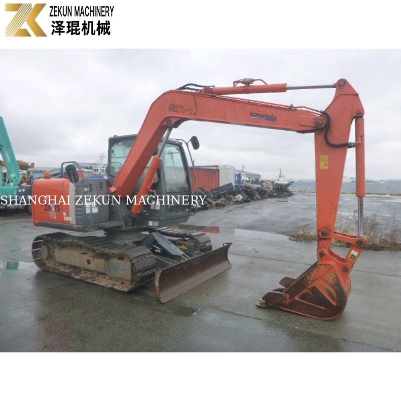 小樽用 7トンのヒタチ ZX 70 掘削機 ツイン ZX70-3 0-2000 作業時間
