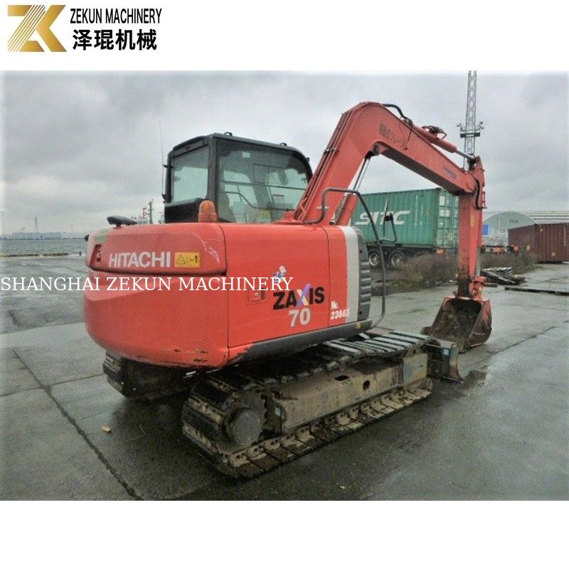 小樽用 7トンのヒタチ ZX 70 掘削機 ツイン ZX70-3 0-2000 作業時間