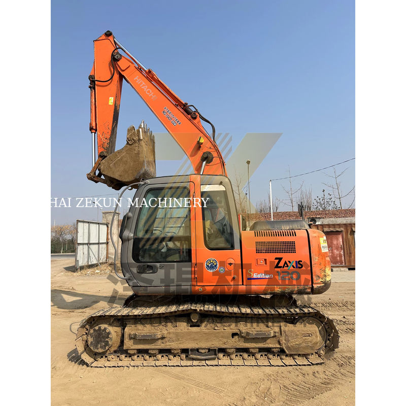 中古ヒタチZX120-6ミニ掘削機 12トンの稼働重量 4001-6000 作業時間