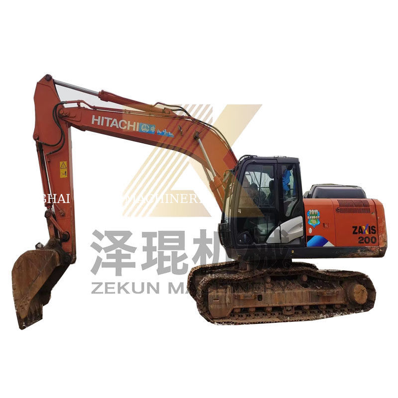 中古のヒタチZX200-5 掘削機 20トン 日本製 オリジナル