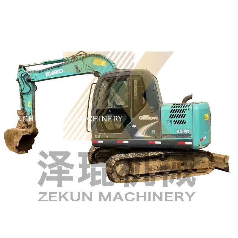 4001-6000 作業時間 上海オークションで使用されたコベルコ SK75-8 SR掘削機