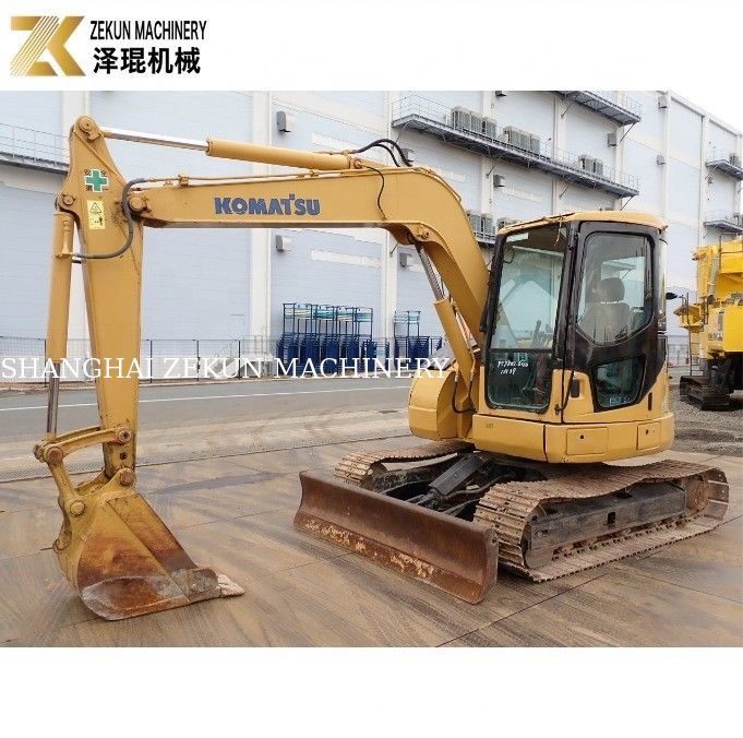 7トンの日本 ミニ 中古 コマツー PC78US 掘削機 PC78 US 年 機械 重量 7630 kg
