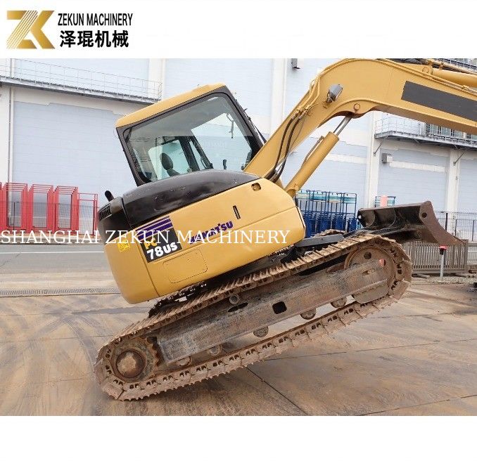 7トンの日本 ミニ 中古 コマツー PC78US 掘削機 PC78 US 年 機械 重量 7630 kg