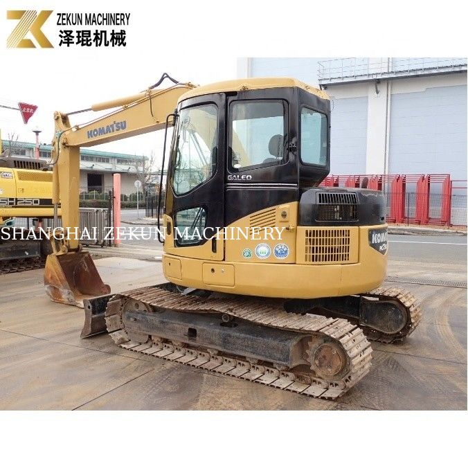 7トンの日本 ミニ 中古 コマツー PC78US 掘削機 PC78 US 年 機械 重量 7630 kg