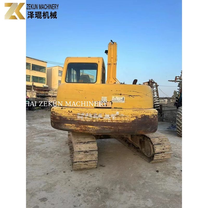 中古 日本 コマツー PC60-7 掘削機 6トン オリジナルカラー KOMATSU エンジン