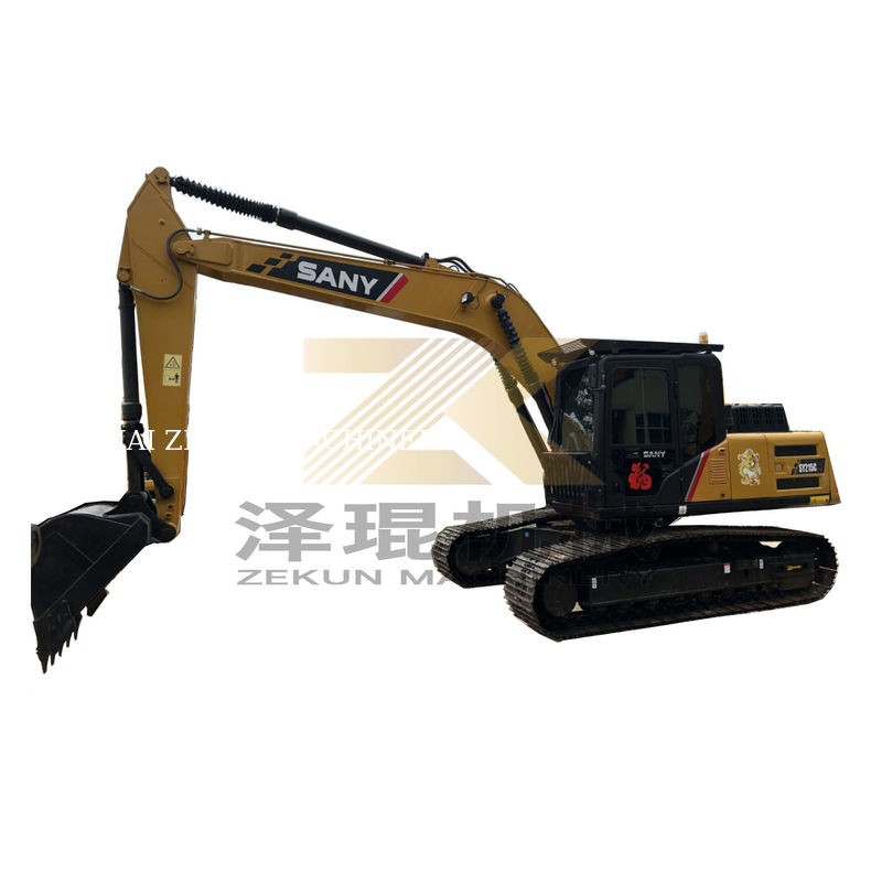 21トンの掘削機 Sany SY215C プロ 1.2M3バケツ容量を持つ水力クローラー掘削機