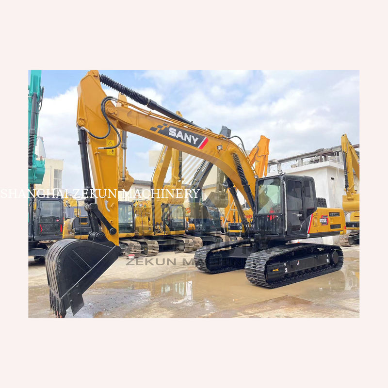 Sany Sy215c 水力クローラー掘削機 1.1 m3 建設用バケツ容量