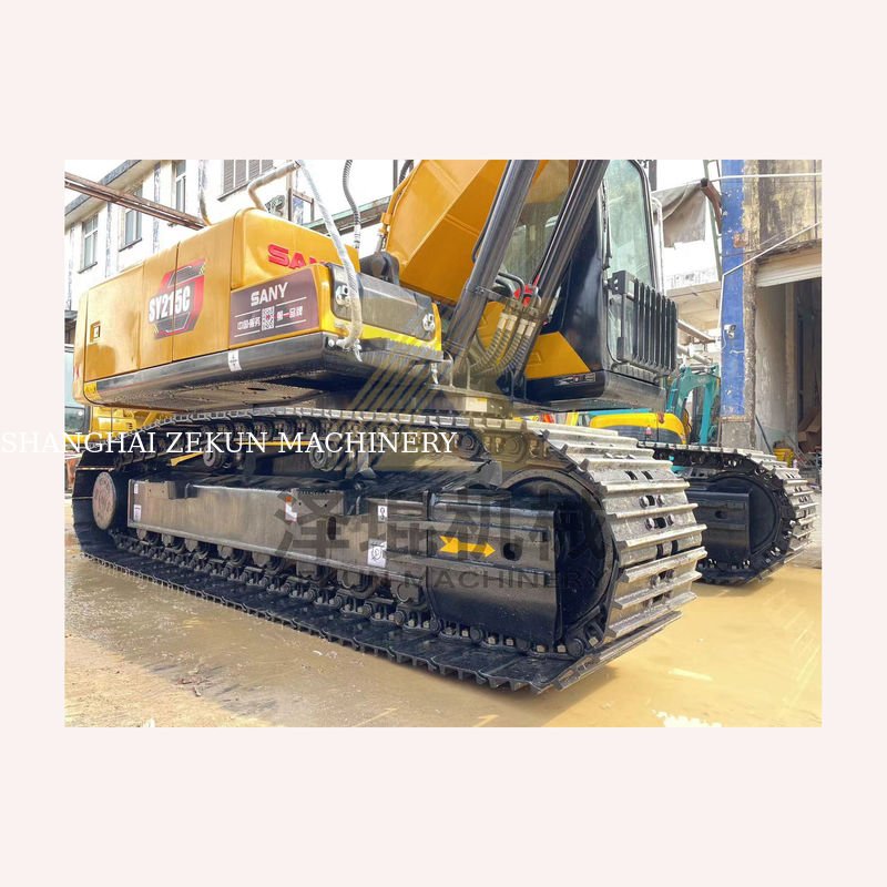 Sany Sy215c 水力クローラー掘削機 1.1 m3 建設用バケツ容量