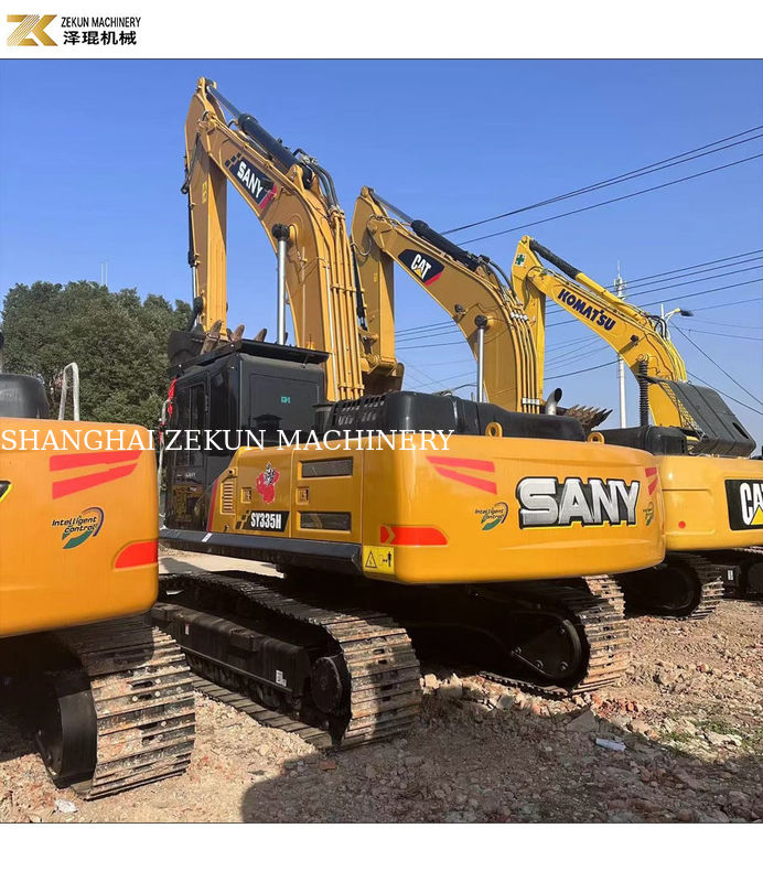 Sany 335 エグババター 状態良好 作業時間 1690 バケツ容量 1.5 m3