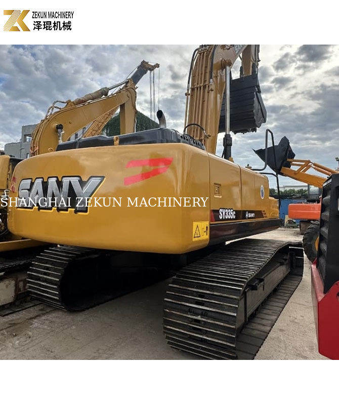 Sany 335 エグババター 状態良好 作業時間 1690 バケツ容量 1.5 m3